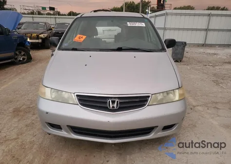 2002 Honda Odyssey Lx из США, поврежденный, VIN 5FNRL18552B019183